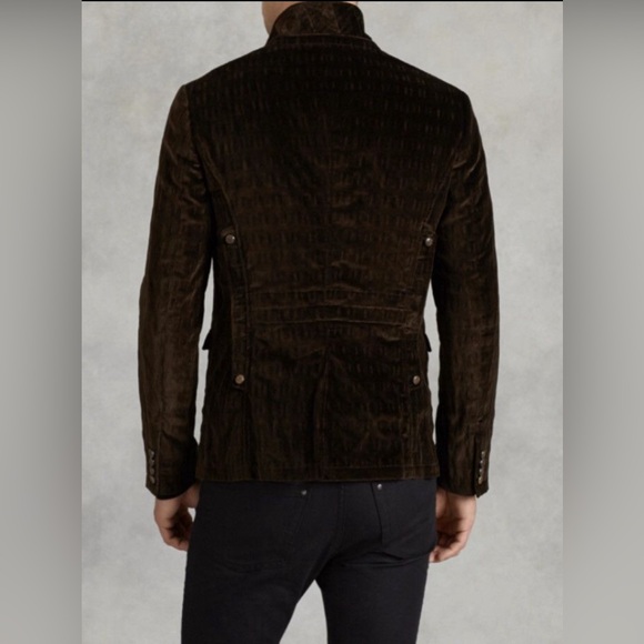 John Varvatos Collection velvet button front jacket. Size EU 48 USA 38 - Picture 5 of 14